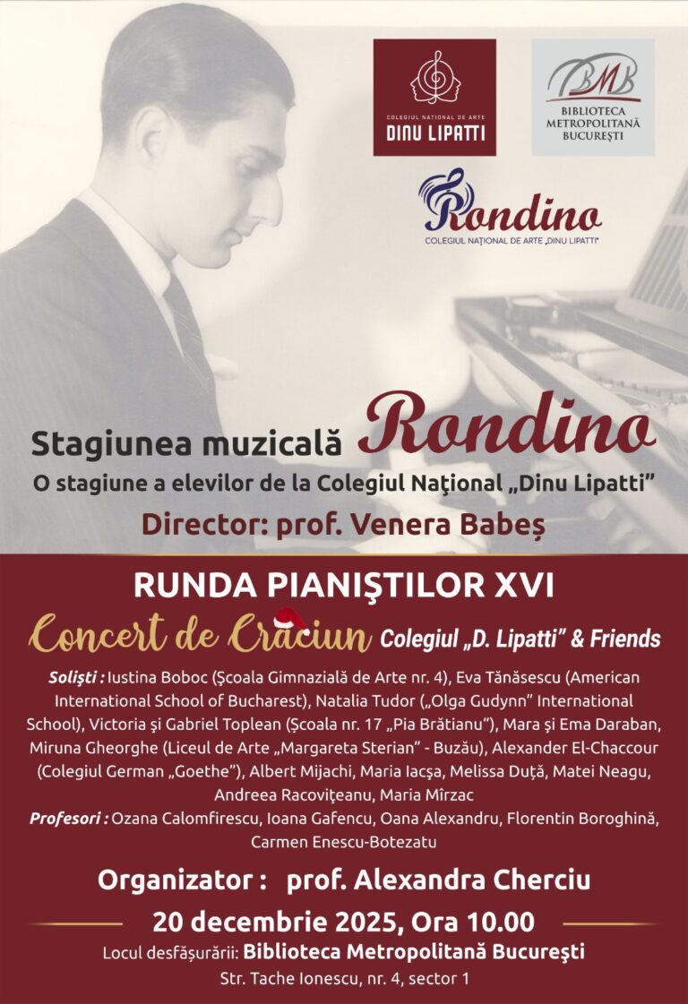 Rondino 20 decembrie 2025